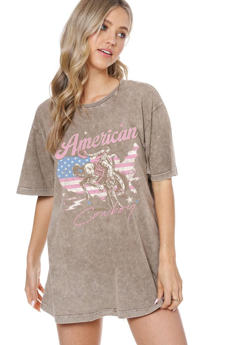 American Cowboy Graphic T