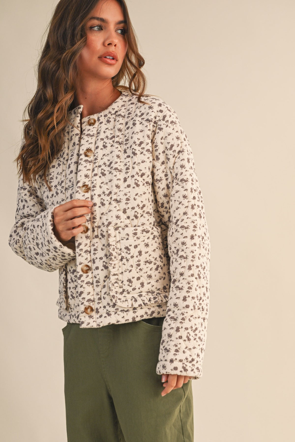 Ditsy Floral Jacket