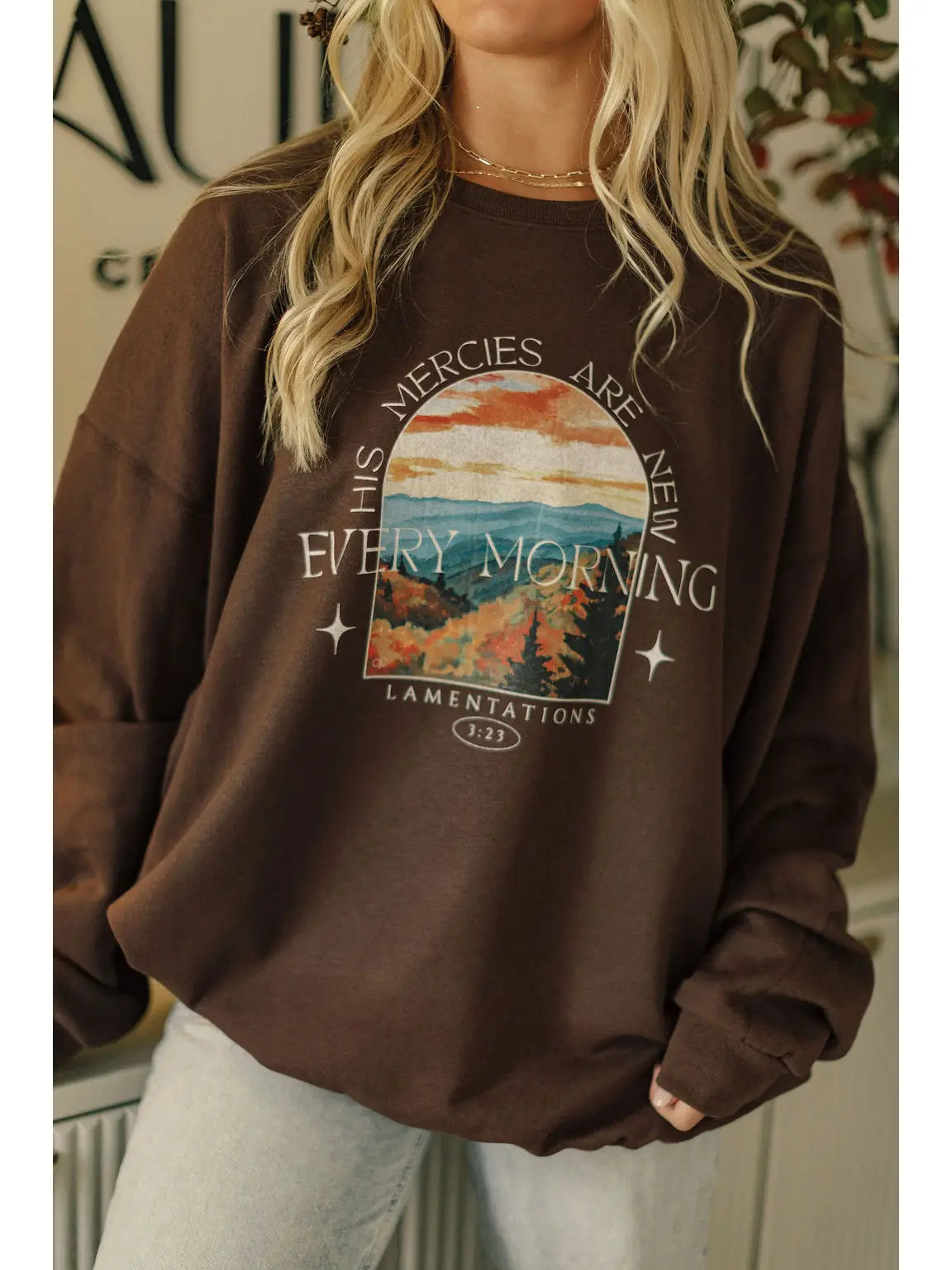 His Mercies Are New Crewneck