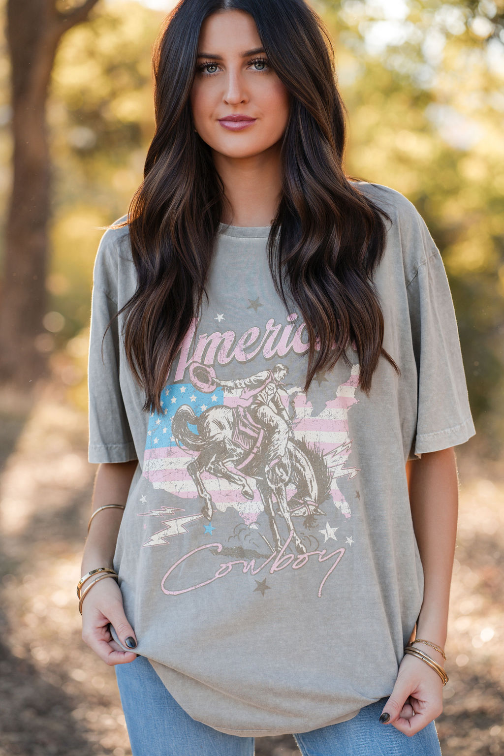 American Cowboy Graphic T