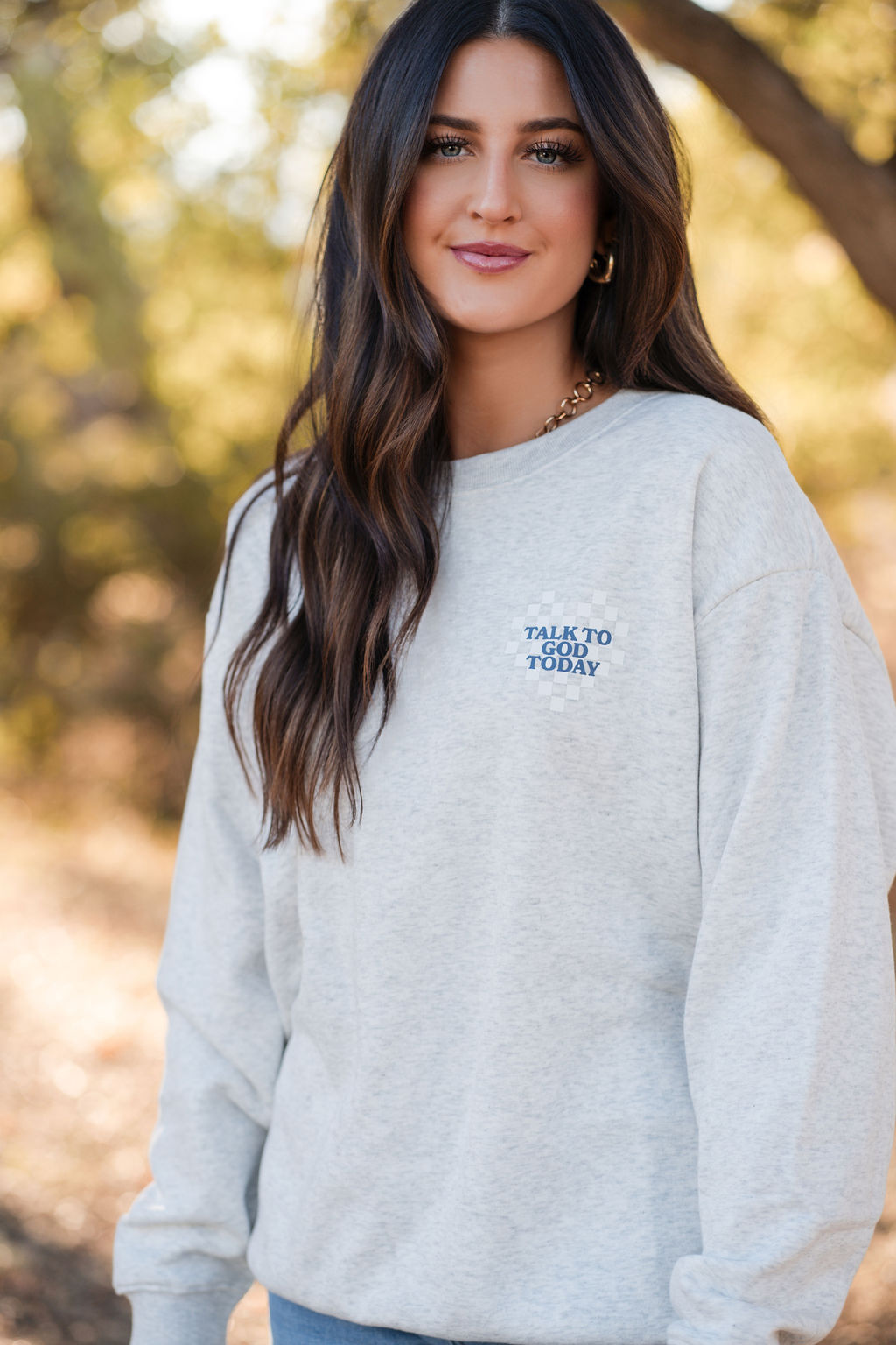 Talk To God Crewneck