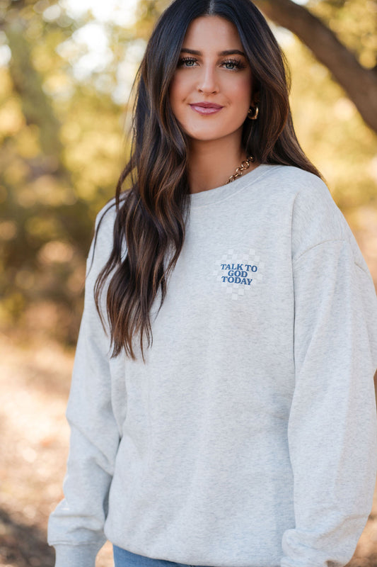 Talk To God Crewneck