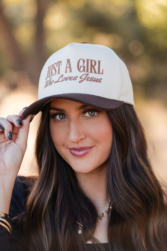 Just A Girl Who Loves Jesus Hat