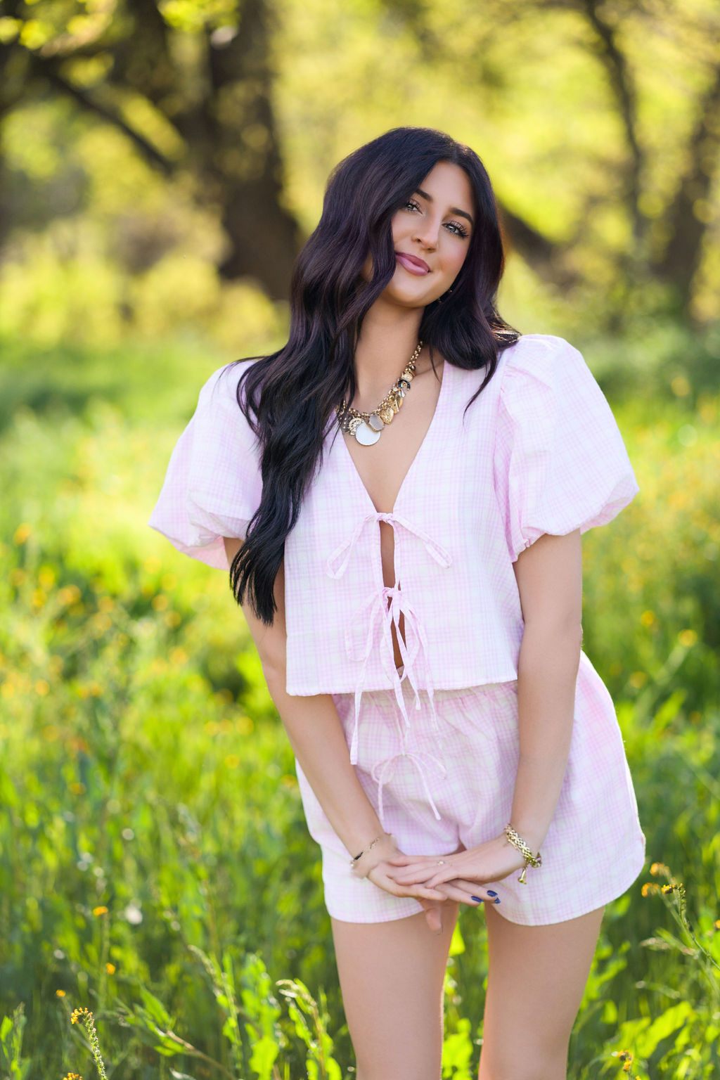 Pink Picnic Two Piece Set